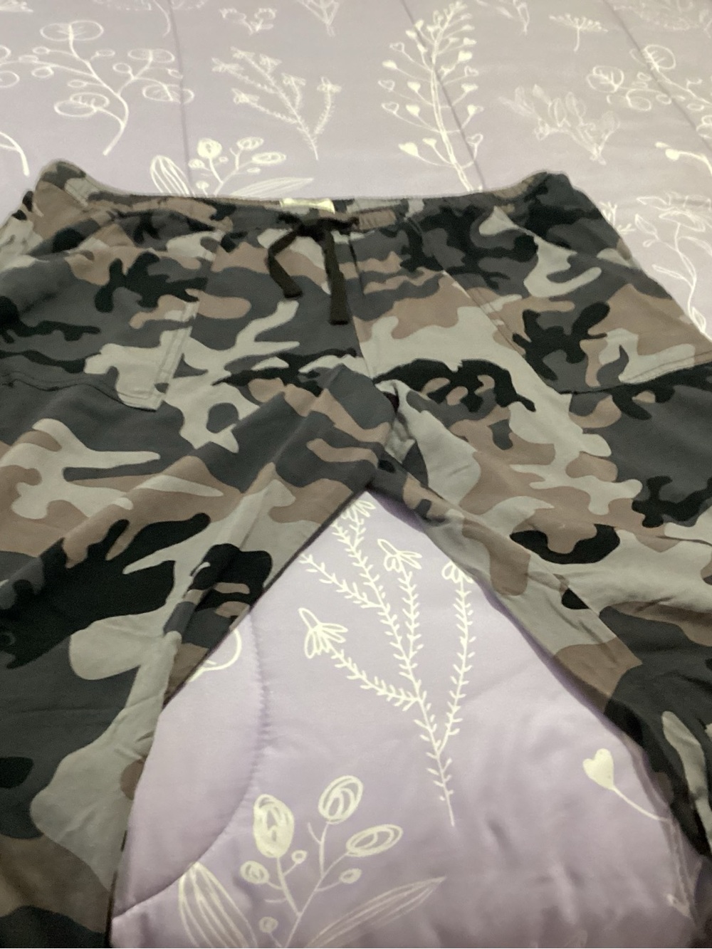 O'Neill Kids Camo Joggers - Black, Gray & Brown